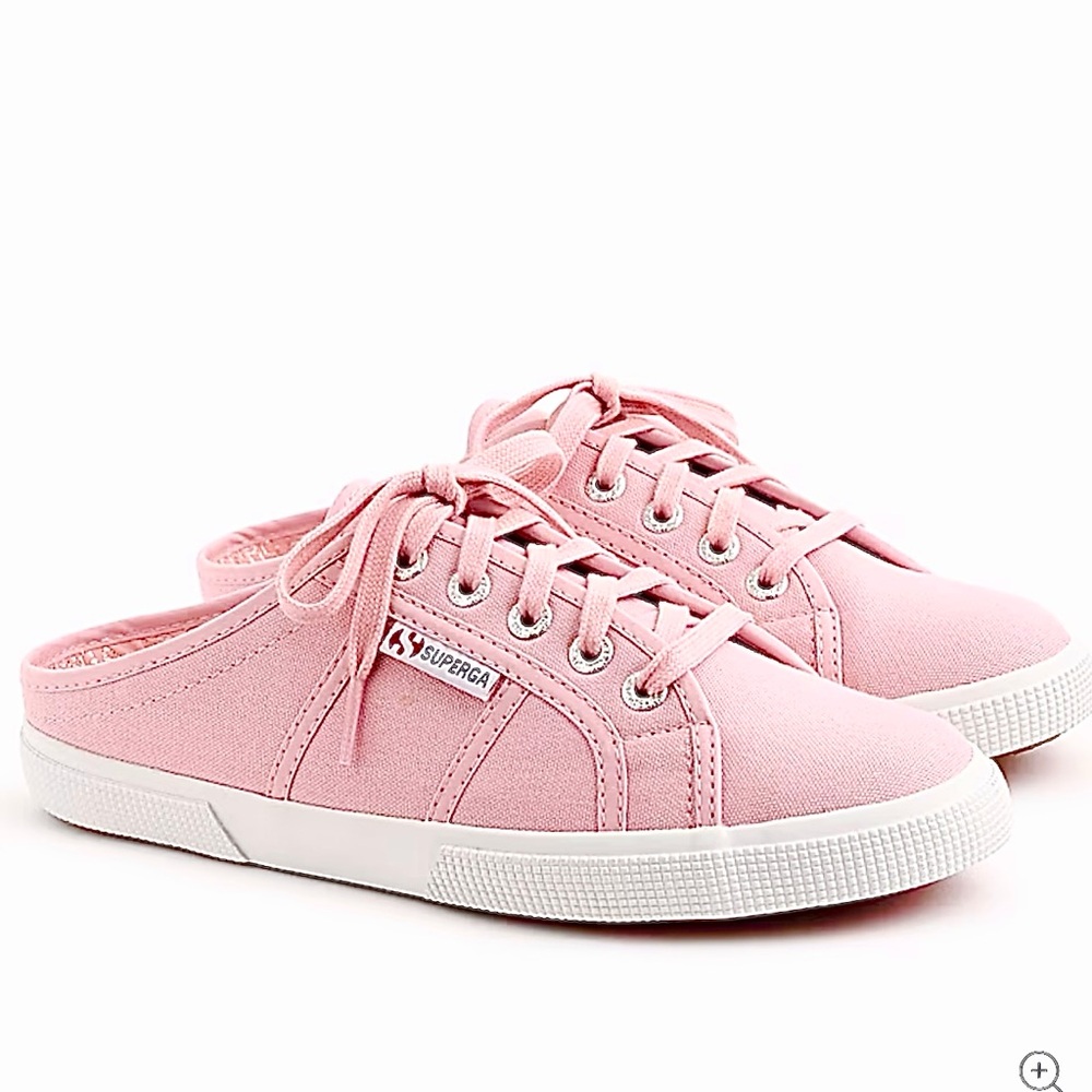 Anthropologie Superga Sneakers Pink 7 EUR 37.5